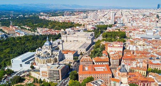 Fly Over Madrid